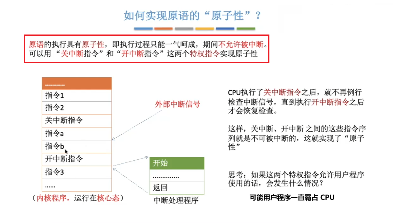 原语怎么实现