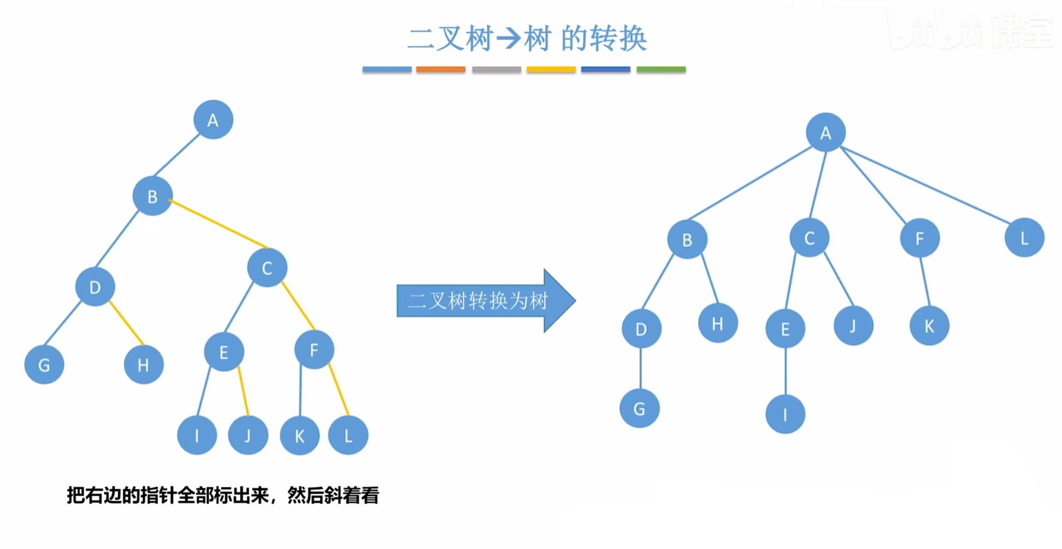 二叉树 -> 树
